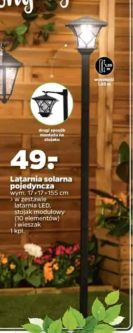 Netto Latarnia solarna pojedyncza oferta