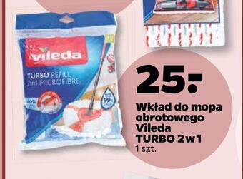 Netto Wkład do mopa obrotowego vileda turbo 2 w 1 oferta