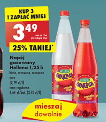 Biedronka Hellena Napój gazowany 1,25l oferta