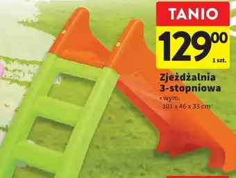 Intermarche Zjeżdżalnia 3 stopniowa 101 x 46 x 33 cm oferta