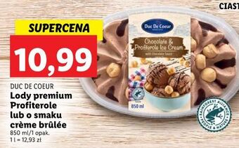 Lidl Lody chocolate & profitelore duc de coeur oferta