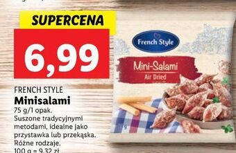 Lidl Mini salami klasyczne french style oferta