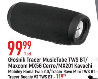 E.Leclerc Głośnik rave mini tws bt black tracer oferta