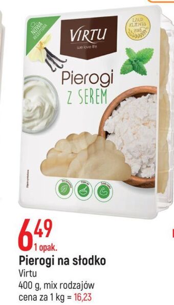 E.Leclerc Pierogi z serem virtu oferta