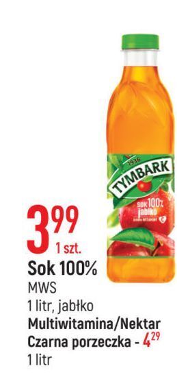 E.Leclerc Sok jabłkowy 100% tymbark 1936 oferta