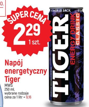 E.Leclerc Napój original tiger energy drink oferta