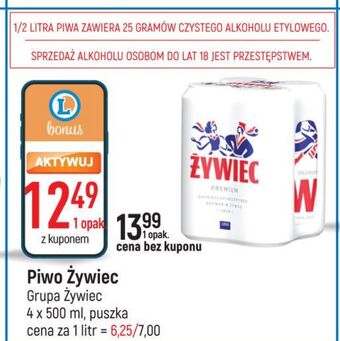 E.Leclerc Piwo żywiec jasne pełne oferta