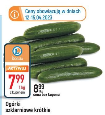 E.Leclerc Ogórki szklarniowe oferta