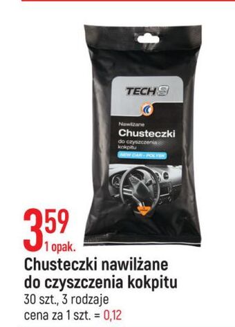 E.Leclerc Chusteczki do czyszczenia kokpitu new car tech9 oferta
