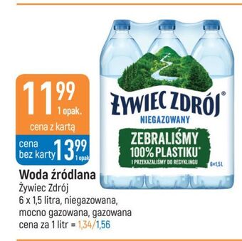 E.Leclerc Woda lekki gaz żywiec zdrój oferta