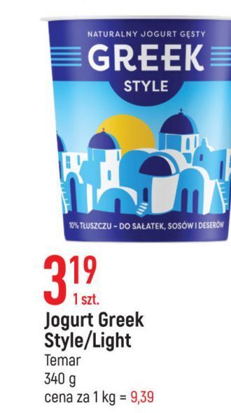 E.Leclerc Jogurt naturalny grecki temar oferta