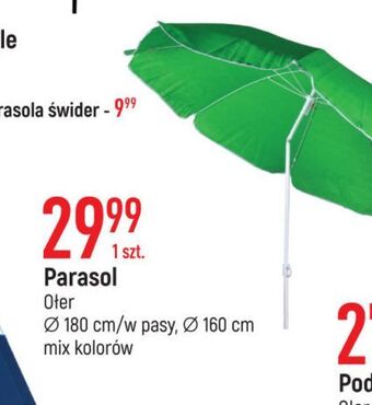 E.Leclerc Parasol ogrodowy 160 cm ołer oferta