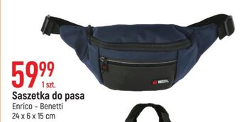 E.Leclerc Saszetka do pasa 24 x 6 15 cm enrico benetti oferta
