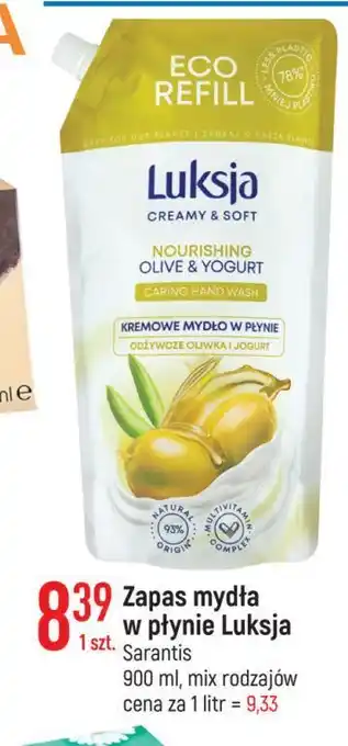 E.Leclerc Mydło w płynie olive & yoghurt luksja creamy soft oferta