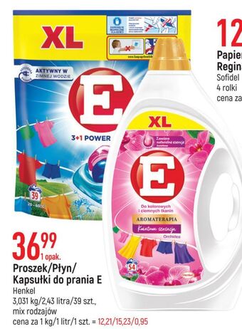 E.Leclerc Żel do prania kolorowych i ciemnych tkanin e aromatherapy oferta