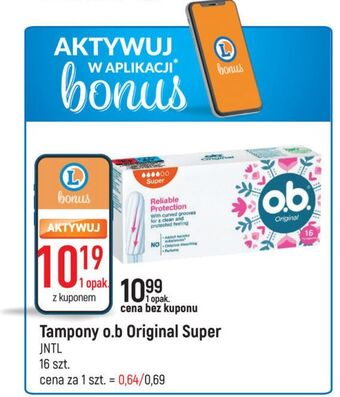 E.Leclerc Tampony super o.b. original oferta