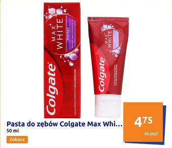 Action Colgate Pasta do zębów Max White 50ml oferta
