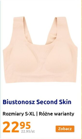 Action Biustonosz Second Skin rozmiary S-XL oferta