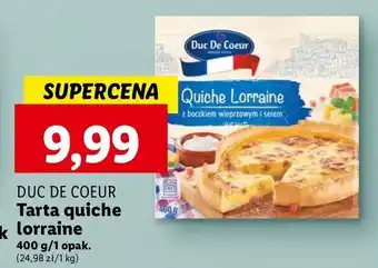 Lidl Tarta quiche lorraine oferta