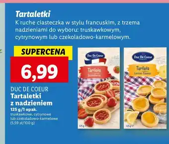 Lidl Tartaletki czekoladowe oferta