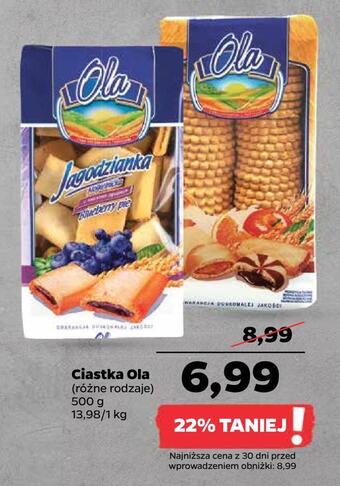 Netto Ciastka ola oferta
