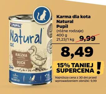 Netto Karma dla kota natural pupil oferta