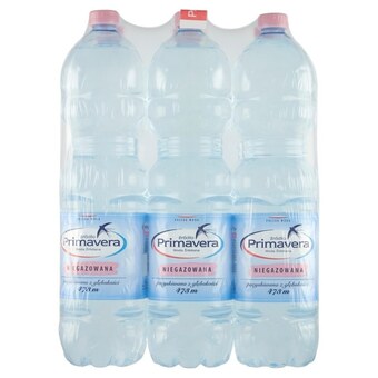 Auchan Primavera woda źródlana niegazowana 6 x 1,5 l oferta