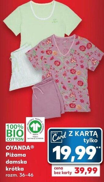 Kaufland Piżama damska oyanda oferta