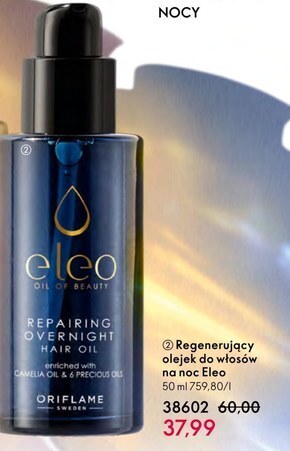 Oriflame Olejek do włosów eleo oferta