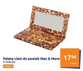 Action Paleta cieni max & more oferta