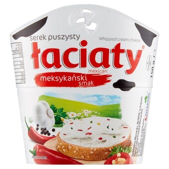 Społem Łaciaty serek puszysty meksykański smak 150 g oferta