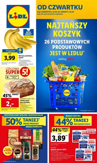 Lidl Banany premium oferta