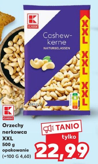 Kaufland Orzechy nerkowca oferta