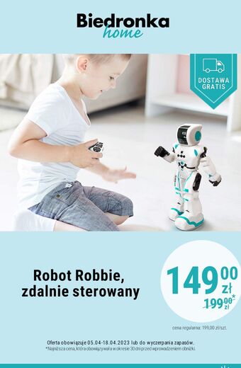 Biedronka Robot robbie stem oferta