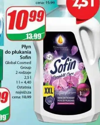 Dino Koncentrat do płukania perfum pleasure sofin complete care oferta