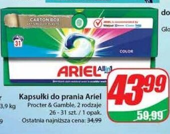Dino Kapsułki do prania color ariel all in 1 oferta
