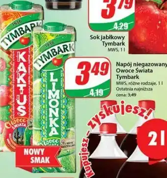 Dino Napój limonka tymbark owoce świata oferta