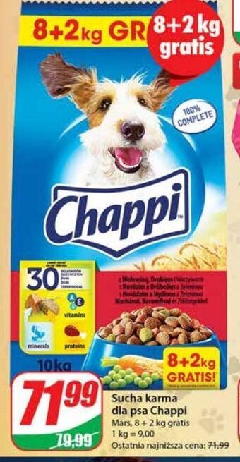 Dino Karma dla psa z wołowiną drobiem i warzywami chappi oferta