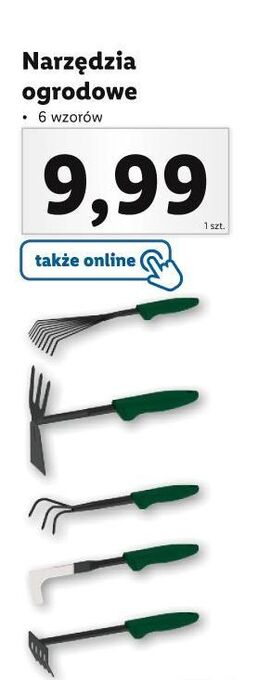 Lidl Grabki ogrodnicze parkside oferta