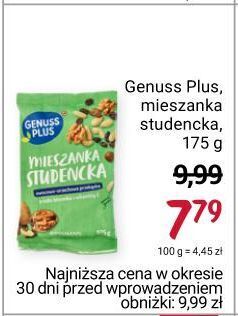 Rossmann Mieszanka studencka genuss plus oferta