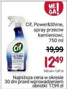 Rossmann Płyn do czyszczenia łazienek cif bathroom cleaner oferta