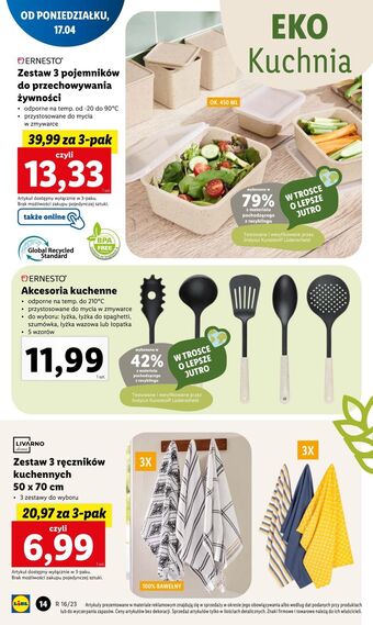 Lidl Pojemnik do przechowywania ernesto oferta
