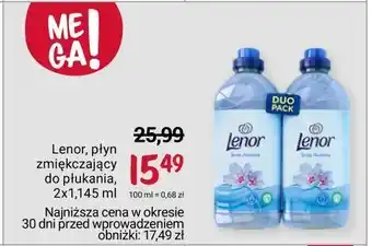 Rossmann Płyndo płukania spring awakening lenor oferta