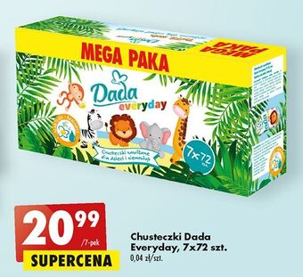 Biedronka Chusteczki rumianek i alantoina dada everyday oferta