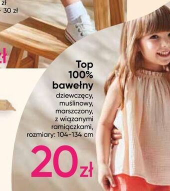 Pepco Top dziewczęcy 104-134 cm oferta