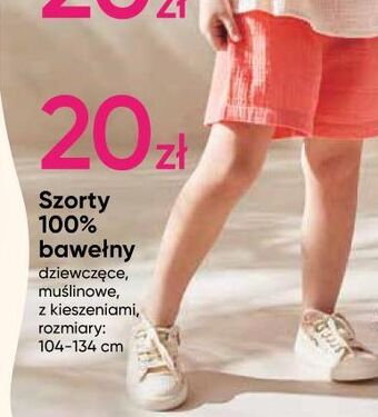 Pepco Szorty dziewczęce 104-134 cm oferta