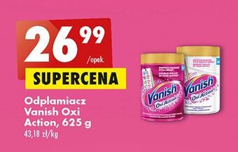 Biedronka Odplamiacz w proszku vanish oxi action oferta