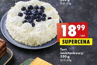Biedronka Tort śmietankowy oferta