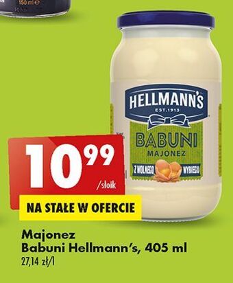 Biedronka Majonez babuni hellmann's oferta