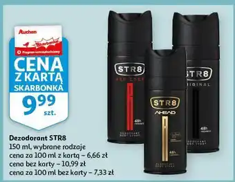 Auchan Dezodorant str8 red code oferta